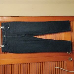 J Jill denim women's size 10 high-rise, straight leg jeans